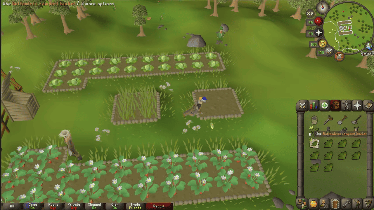Herb runs: five minutes of work, hours of AFK value — check seed vs herb prices on the GE first.
