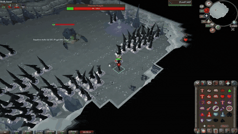 Muspah sits in the mid-to-end bridge — rates climb hard with better ranged weapons.