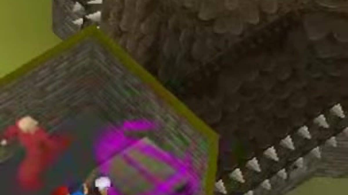 Telegrabbing Wine of Zamorak at the Chaos Temple